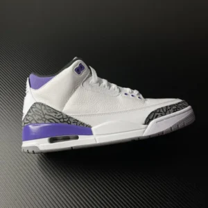 AIR JORDAN 3, "X" - "CT8532-105" Batch Jordan Air Jordan 3 retro “dark iris”