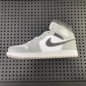AIR JORDAN 1, "DT" -  "554724-078"AJ1 MID Reverse Grey White Black