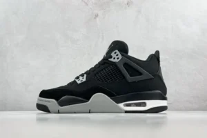 AIR JORDAN 4, "KZ" - "DH7138-006" Air Jordan 4 retro se “black canvas”