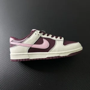 GT BatchDUNK, "GT" - "DR9705-100" GTNike Dunk Low “Night Maroon and Medium Soft Pink”
