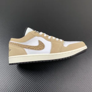 AIR JORDAN 1, " DT " -  " DZ4130-201 " AJ1 low cut white brown explosion pattern!