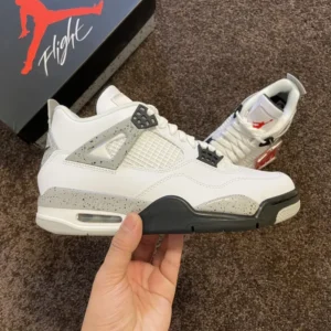 AIR JORDAN 4, "KZ" - "840606-192"AJ4 Air Jordan 4 White Cement