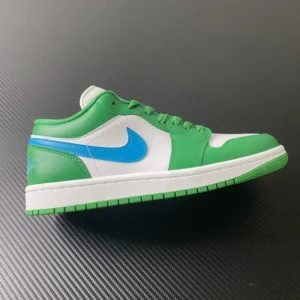 AIR JORDAN 1, " DT " -  " DC0774-304 " AJ1 low cut white green blue!