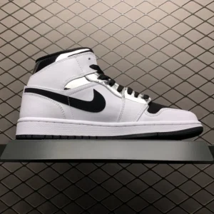 AIR JORDAN 1, "DT" -  "554724-121"Air Jordan 1 MID AJ1 Qiao 1 mid top cultural casual sports board shoes
