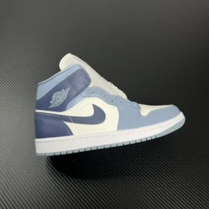 AIR JORDAN 1, "DT" - "BQ6472-140"AJ1 Mid White Blue! Product number:
