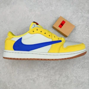 AIR JORDAN 1, "FK" - "DZ4137-700 "Travis Scott x Air Jordan AJ1 Low OG SP TS7.0