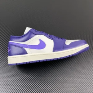 AIR JORDAN 1, " DT " -  " DC0774-502 " AJ1 low top sail white purple!