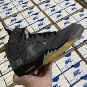 AIR JORDAN 5, "LJR" - "CT8480-001"OFF-WHITE x Jordan Air Jordan 5 Retro SP