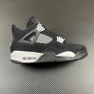 AIR JORDAN 4, " Y3 " -  " FQ8138-001 " AJ4 White and Black Thunder God!