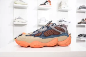 FC Yeezy 500, " FC " -  " GZ5541 " Coconut 500 Blue Orange!