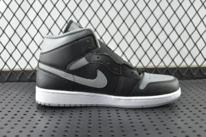 AIR JORDAN 1, "DT" -  "BQ6472-007"AJ1 MID Black Grey Shadow