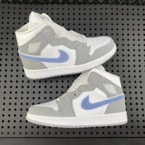 AIR JORDAN 1, "DT" - "BQ6472-105"Air Jordan 1 mid “wolf grey”
