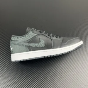 AIR JORDAN 1, " DT " -  " FB9907-001 " AJ1 low cut black burst pattern!