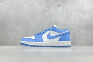 AIR JORDAN 1, " DT " -  " AO9944-441 " AJ1 Low Help North Carolina Blue!