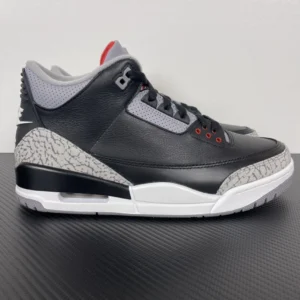 TOP Batch Jordan 3, "TOP" - "DN3707-010"AJ4 Oreo Black Cement