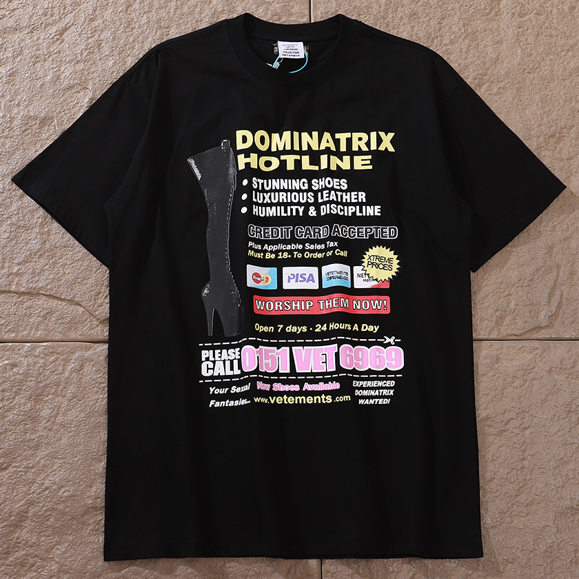 VETEMENTS T-SHIRT