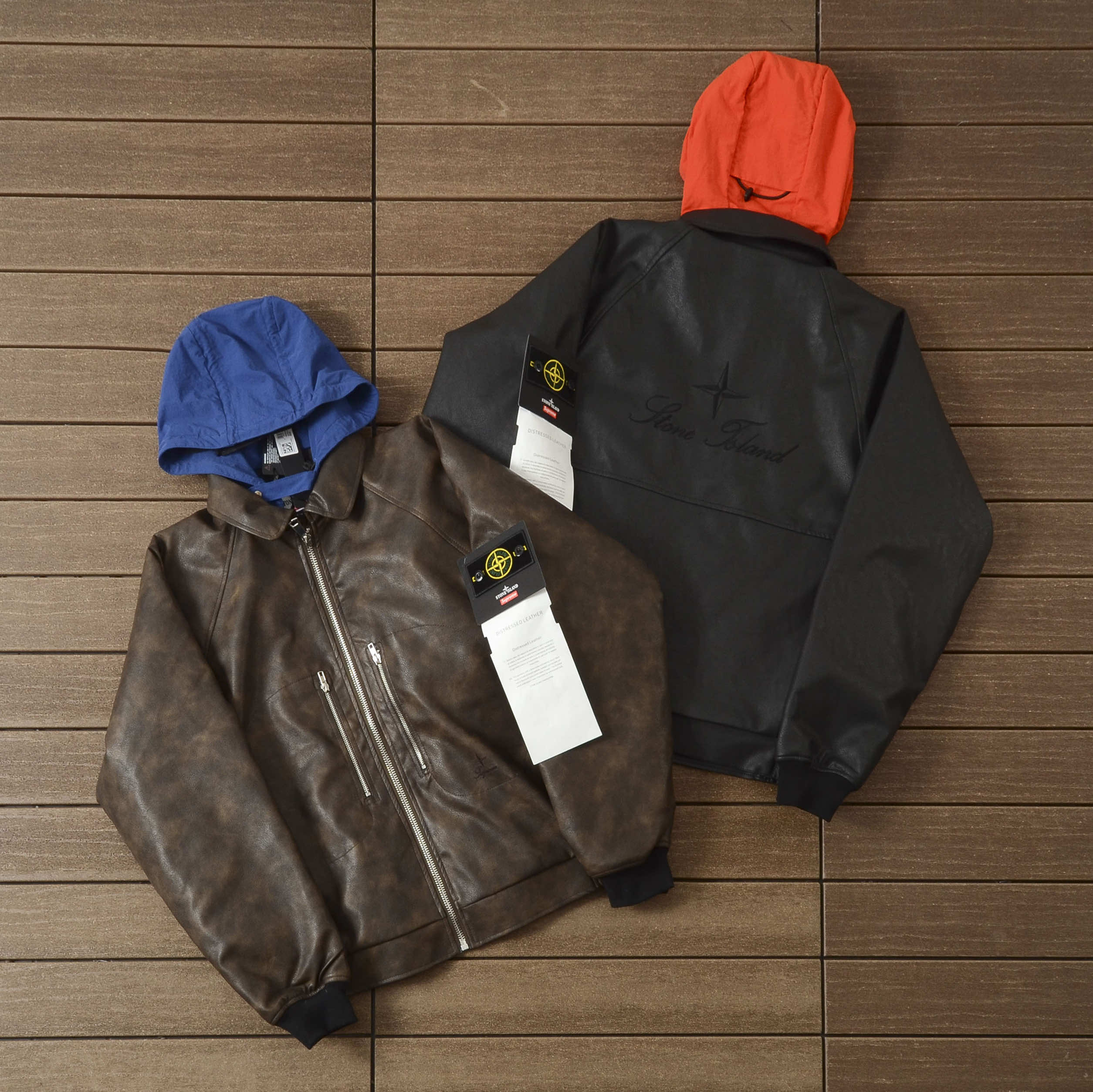 STONE ISLAND COTTON JACKET