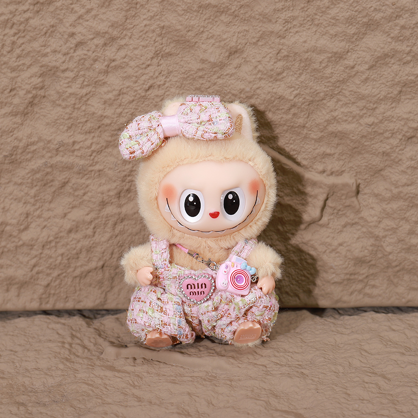 Plush Doll Chanel Style Labubu Pendant