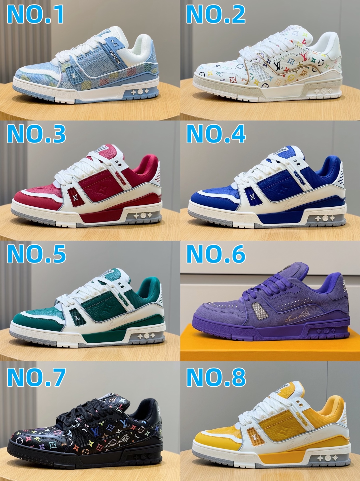 LV Trainer shoes