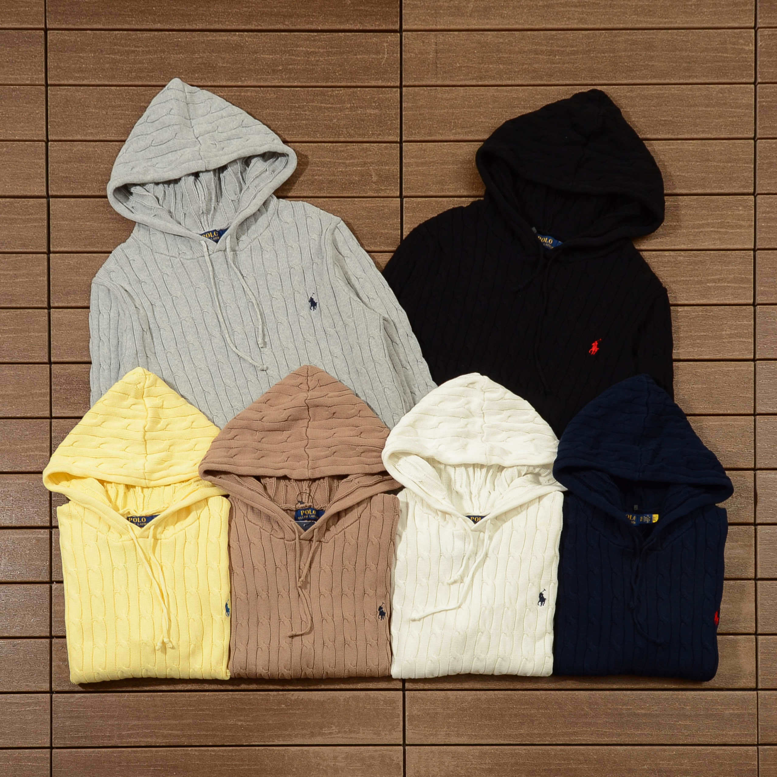 RALPH LAUREN SWEATER HOODIE