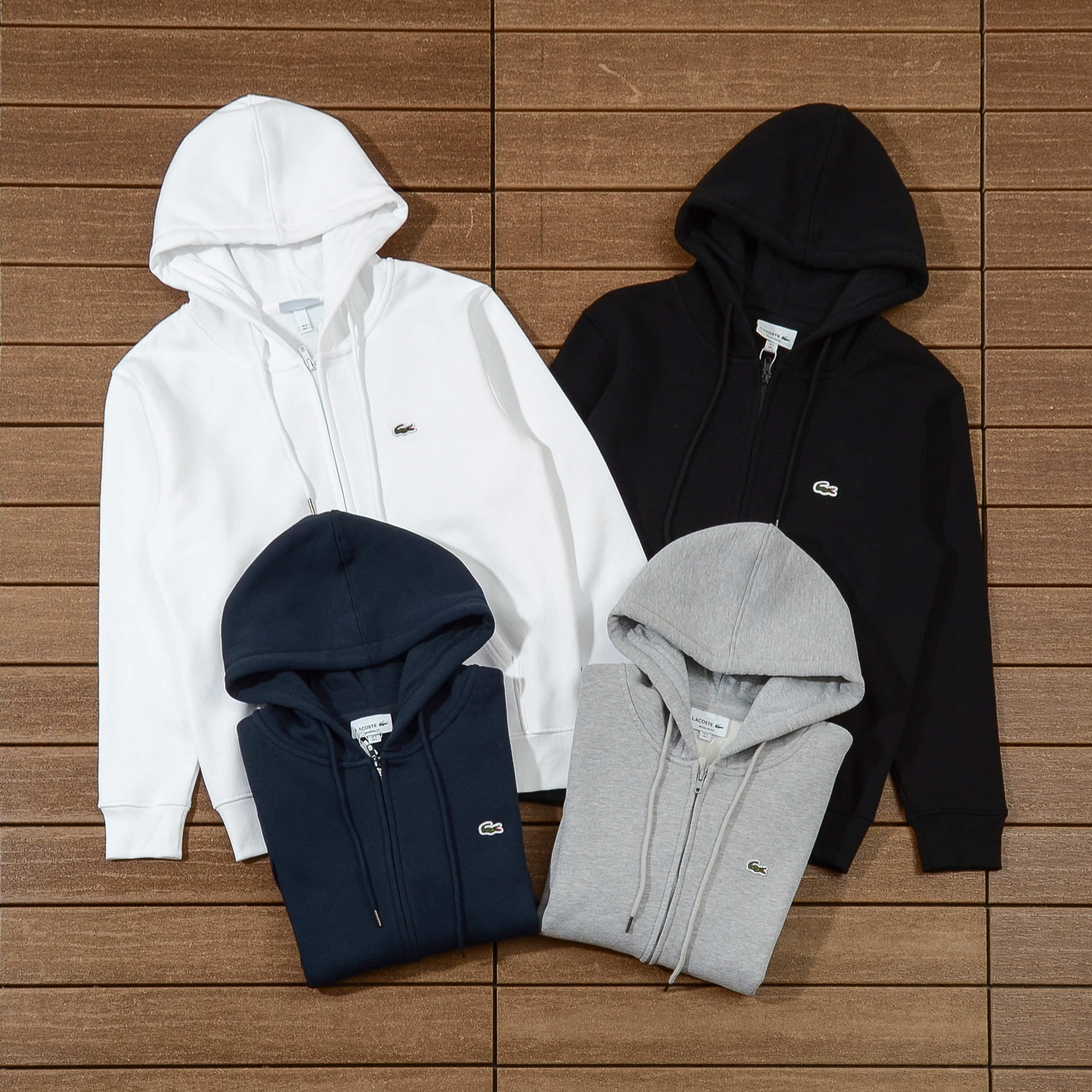 LACOSTE JACKET HOODIE