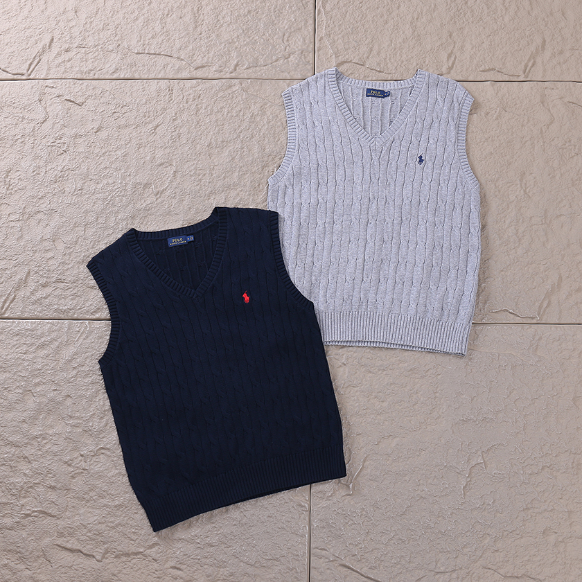 RALPH LAUREN VEST SWEATER