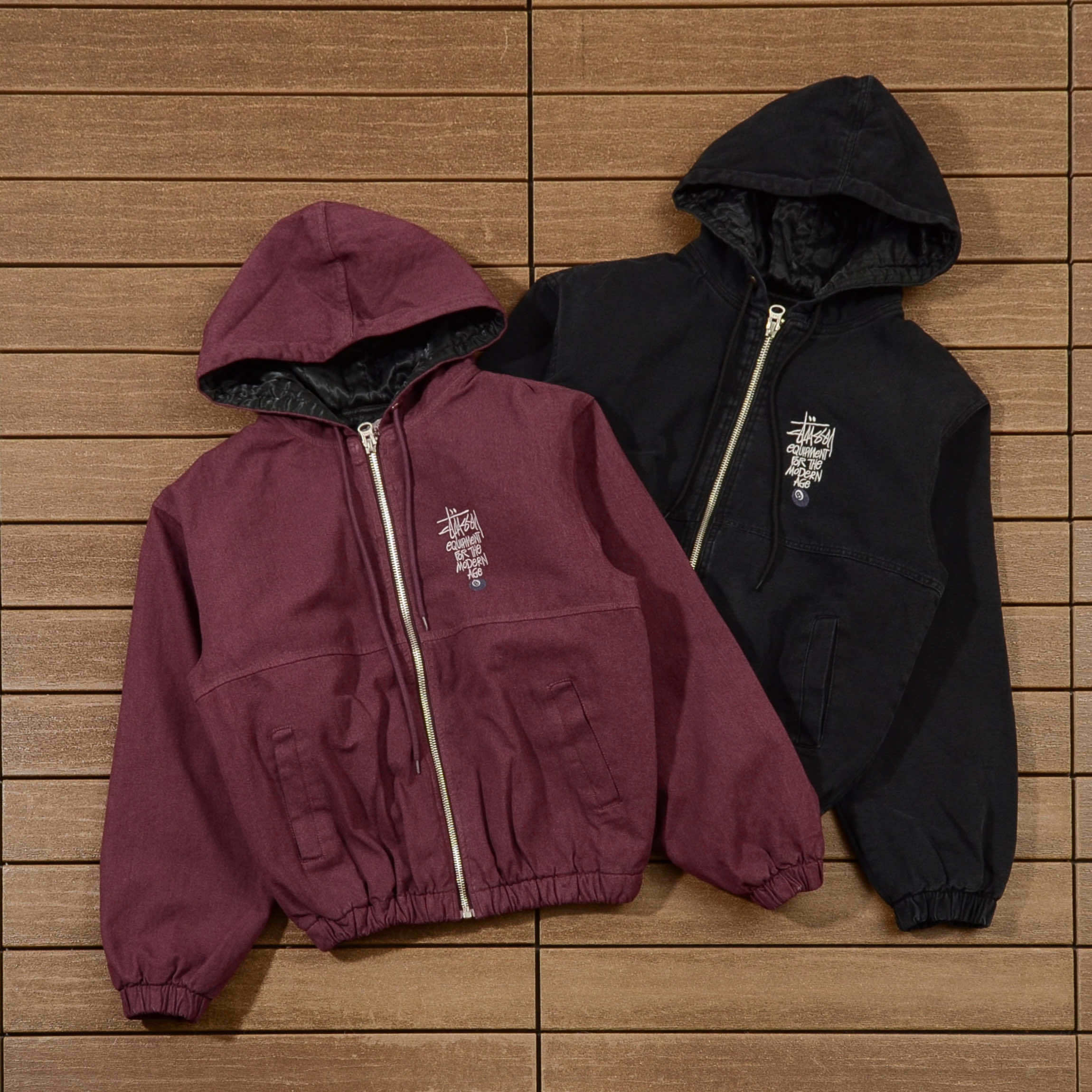 STUSSY COTTON JACKET