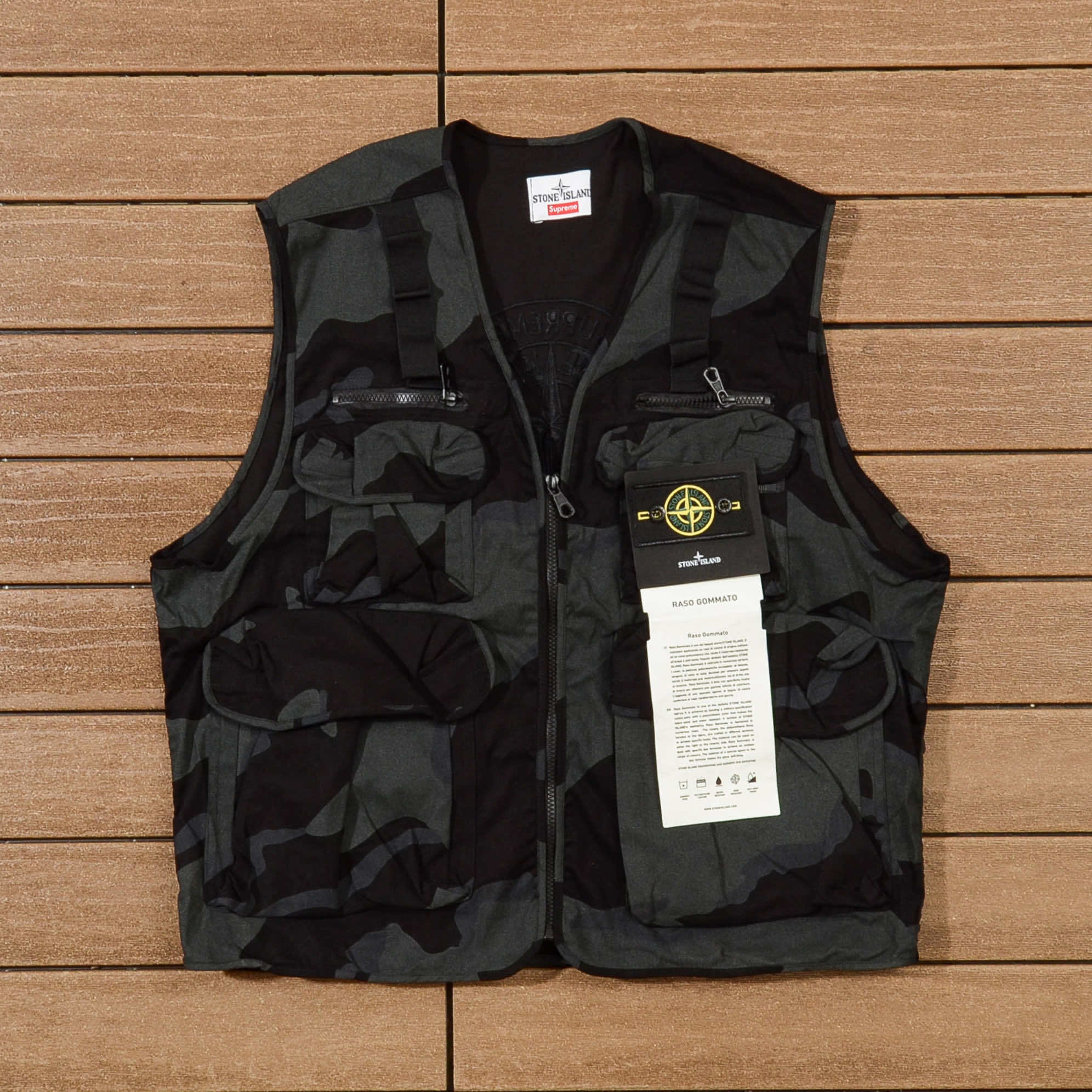 STONE ISLAND & SUPREME VEST