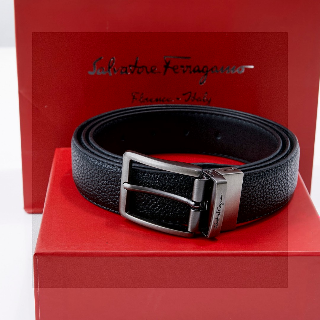 FERRAGAMO LETHER BELF