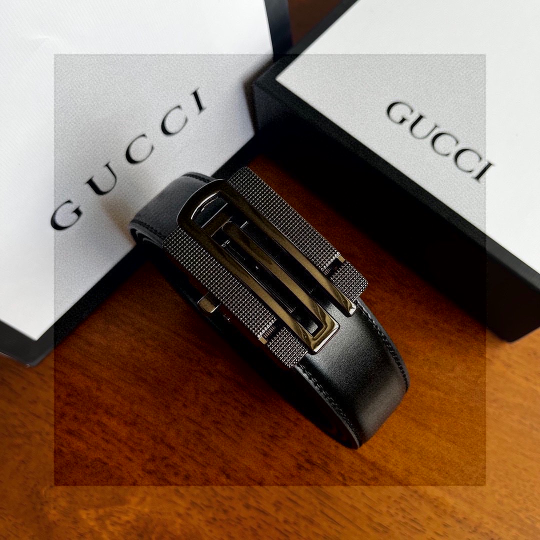 GUCCI LETHER BELF