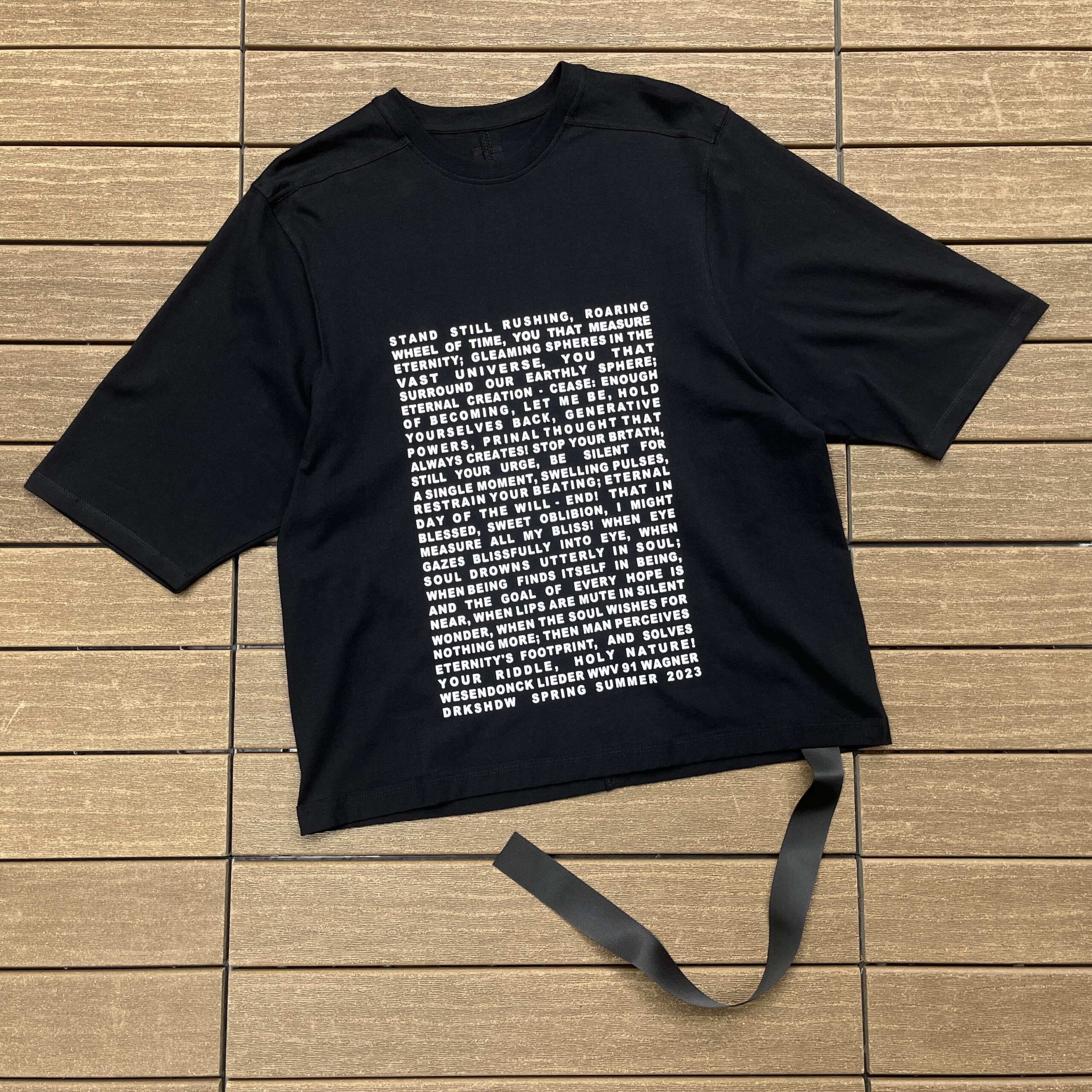RICK OWENS T-SHIRT