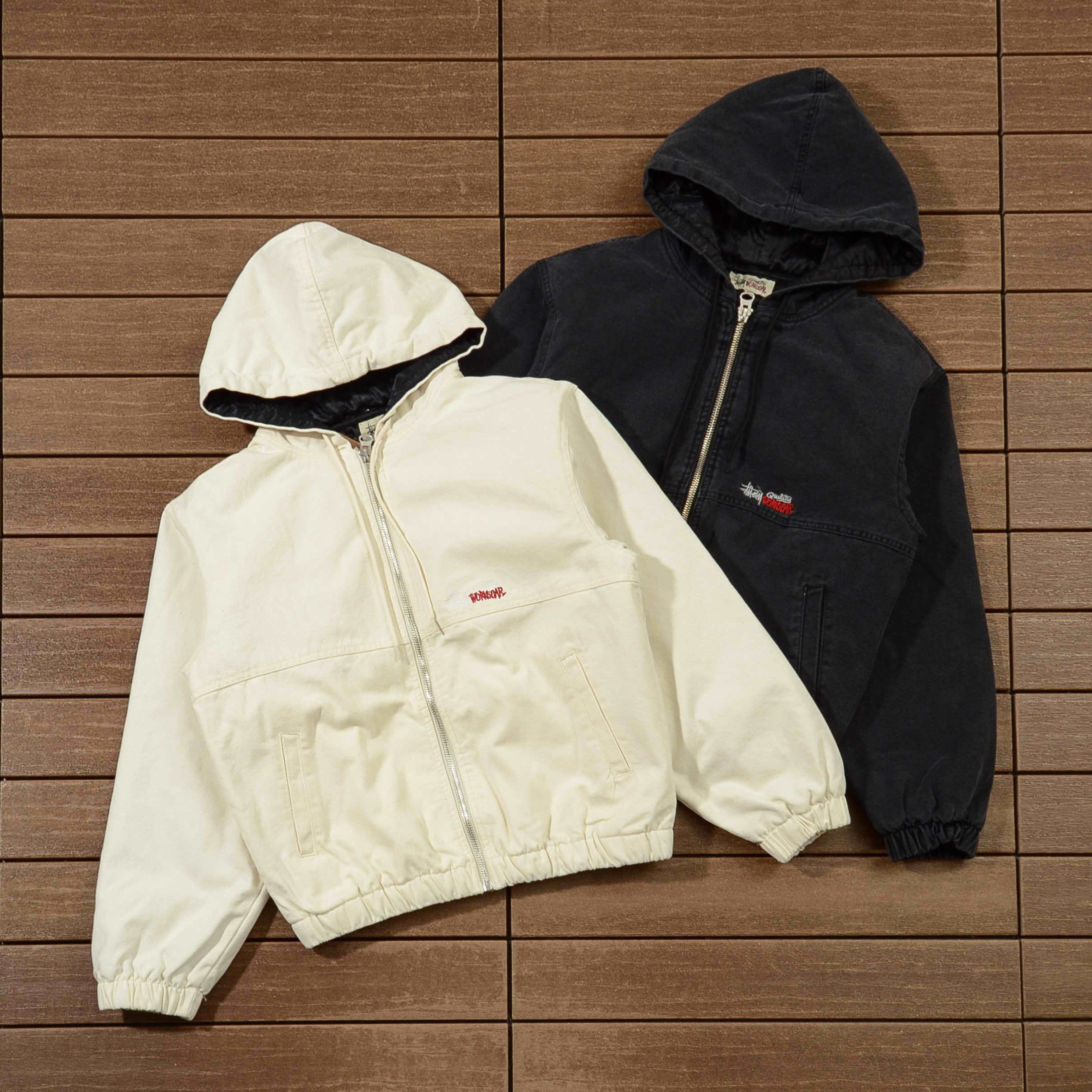 STUSSY COTTON JACKET