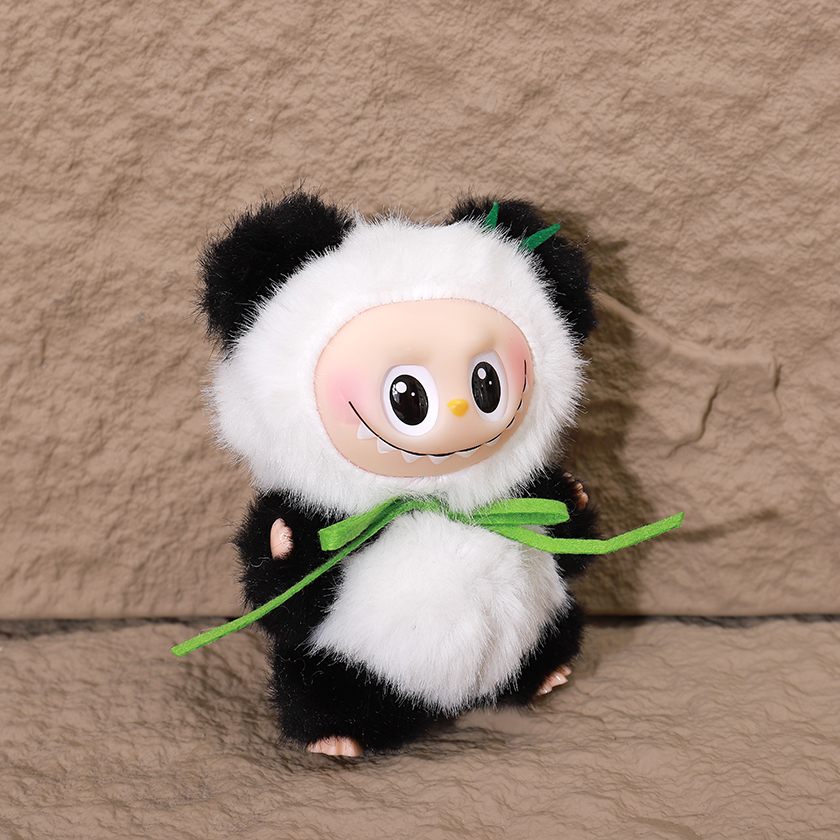 Plush Doll Panda Labubu Cloth Pendant