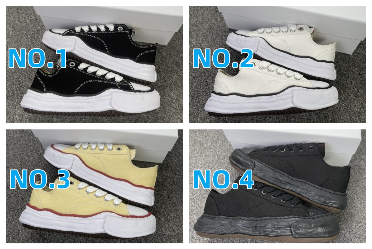 MMYMaison MIHARA YASUHIRO Wayne Original Sole Leather Low Sneaker