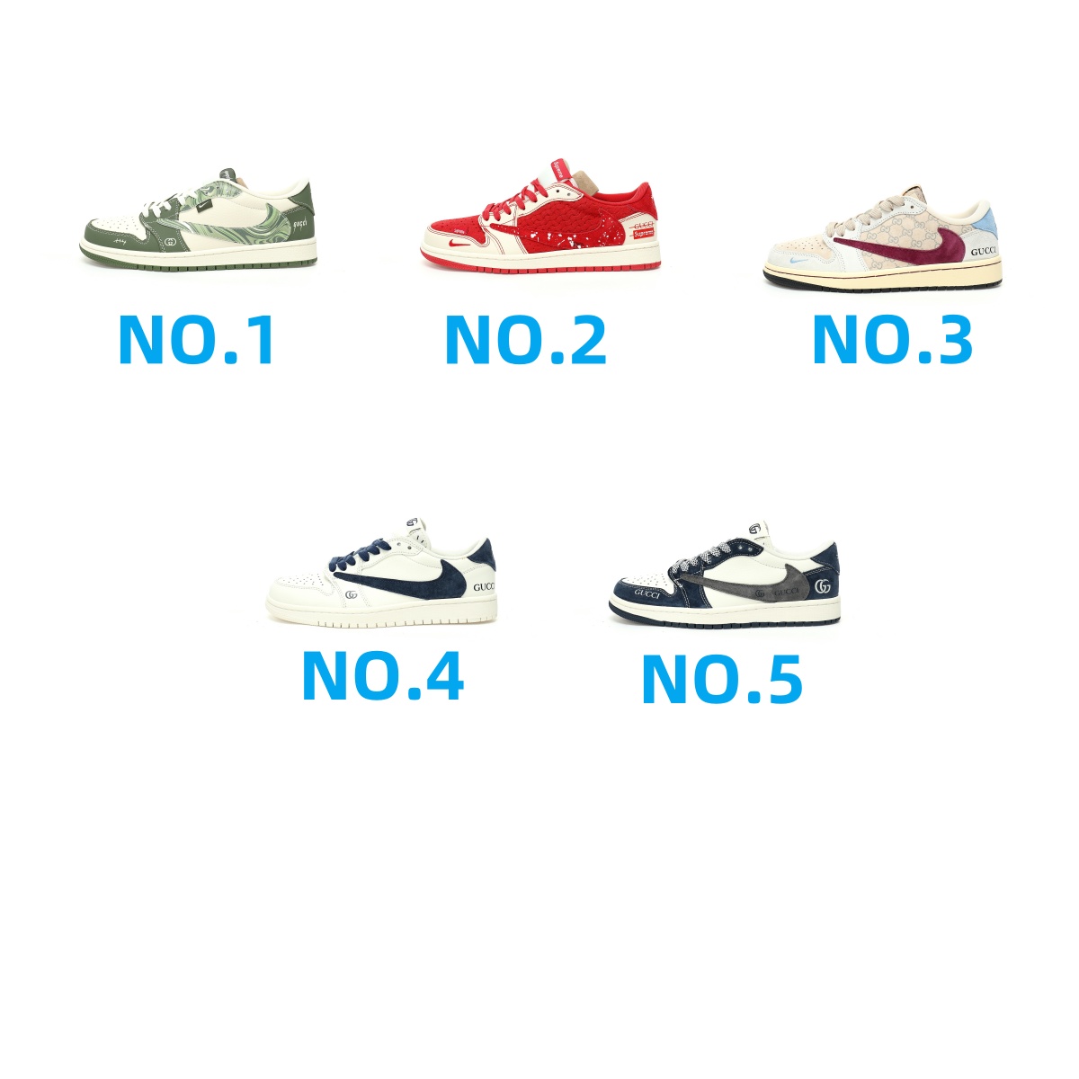 Gucci x Nike Air Jordan 1 Low OG shoes