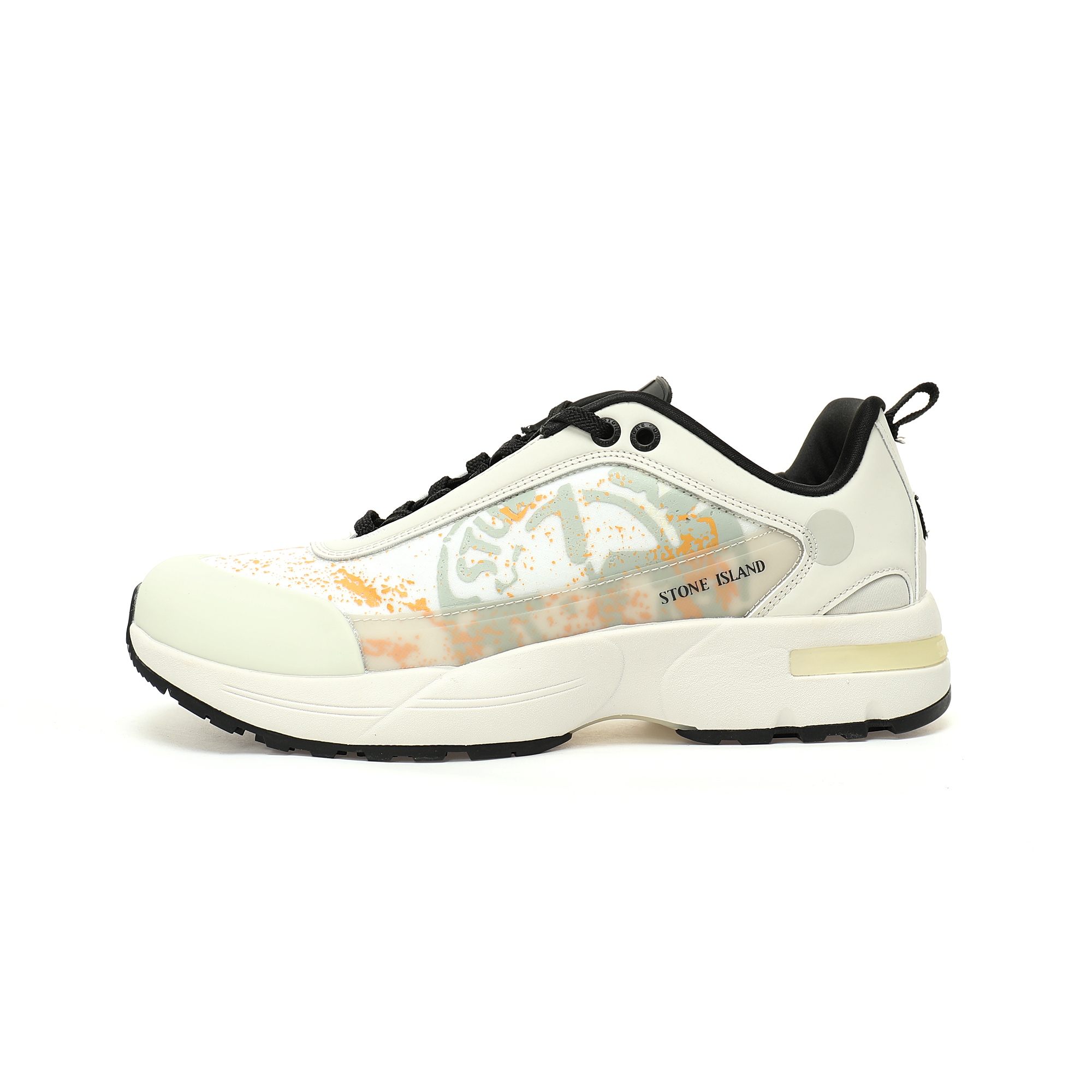 Stone Island Grime Panelled Sneakers
