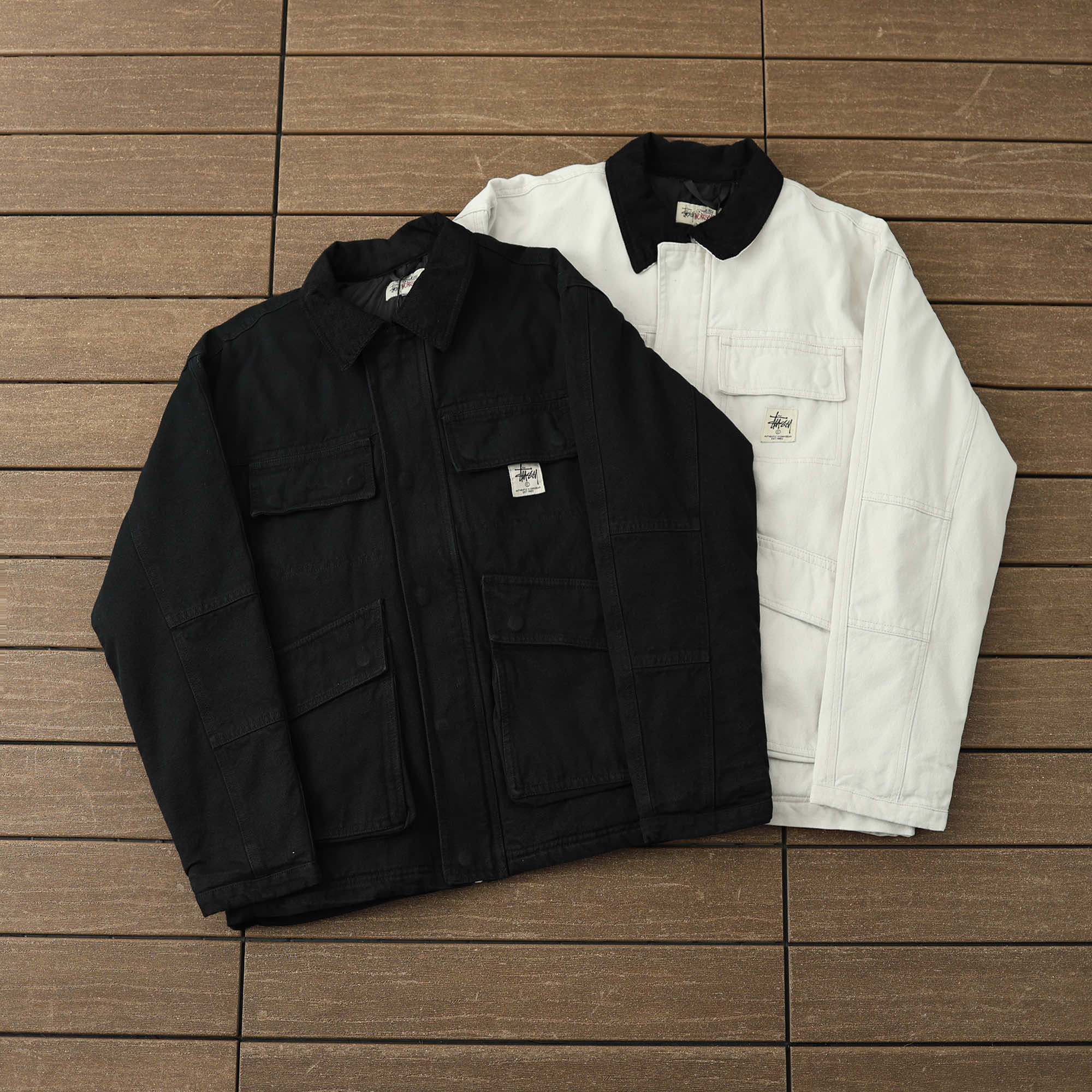 STUSSY COTTON JACKET