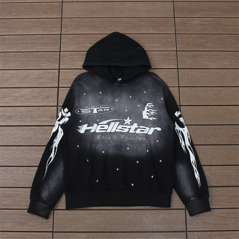 HELIOT EMIL WARPED HOODIE