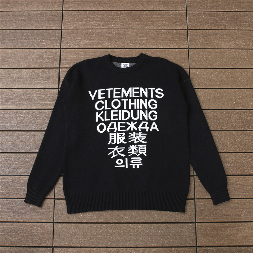 VETEMENTS SWEATER