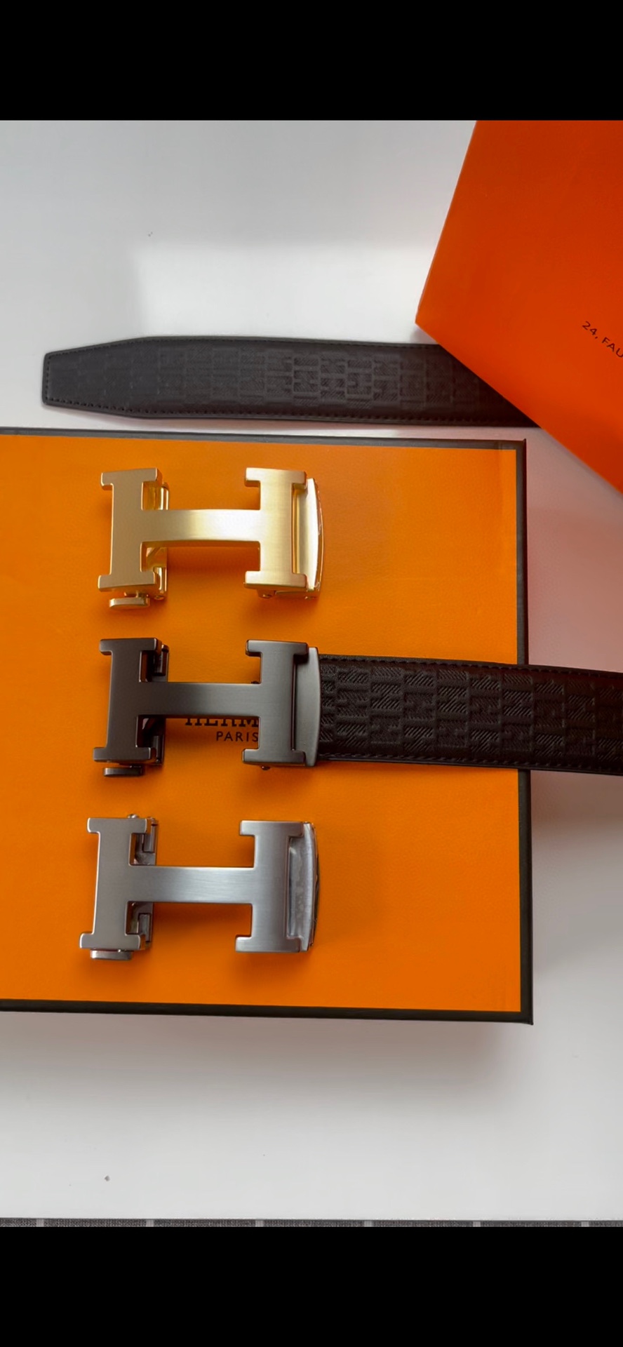 HERMES LEATHER BELT