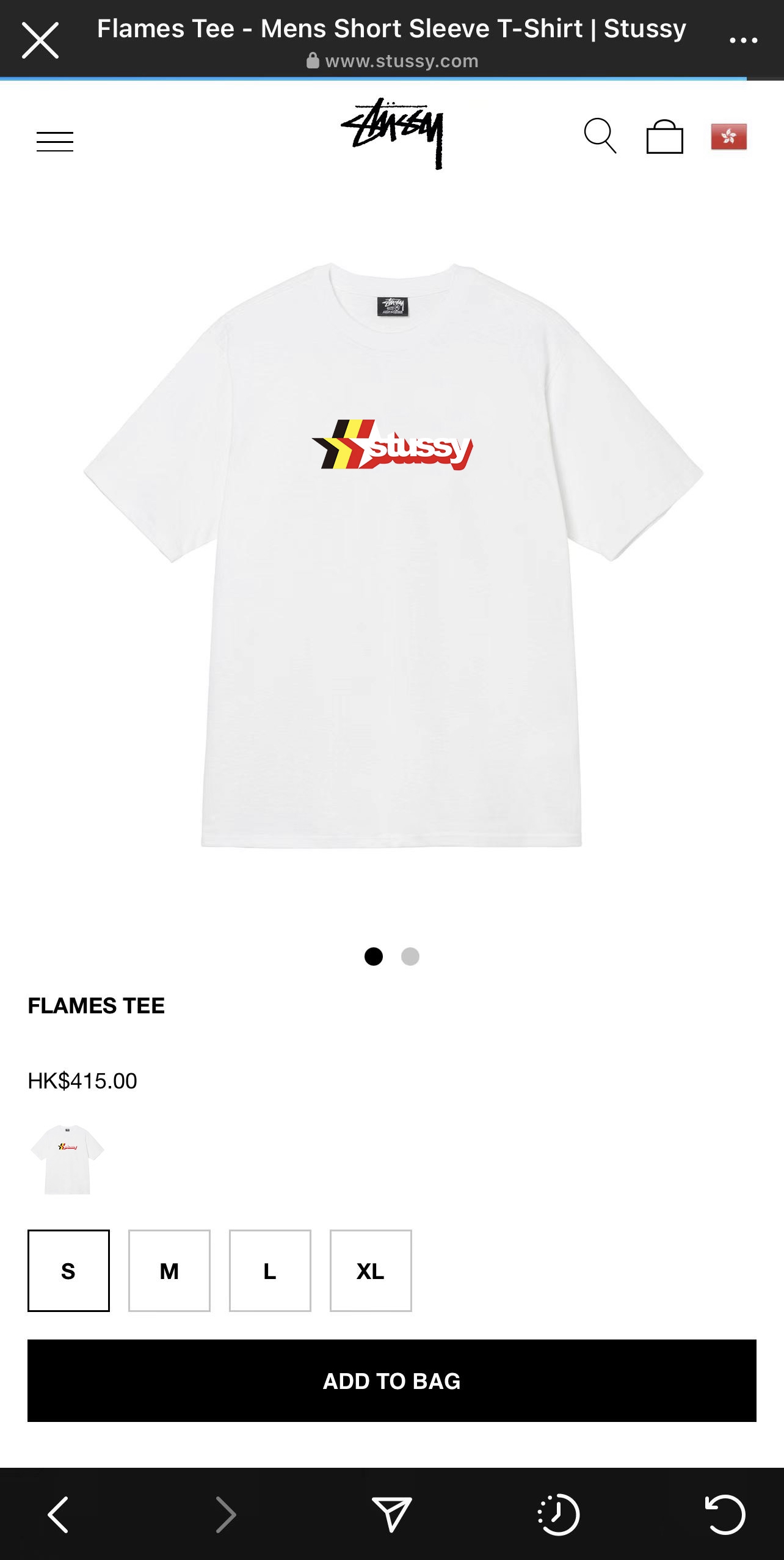 STUSSY T-SHIRT-