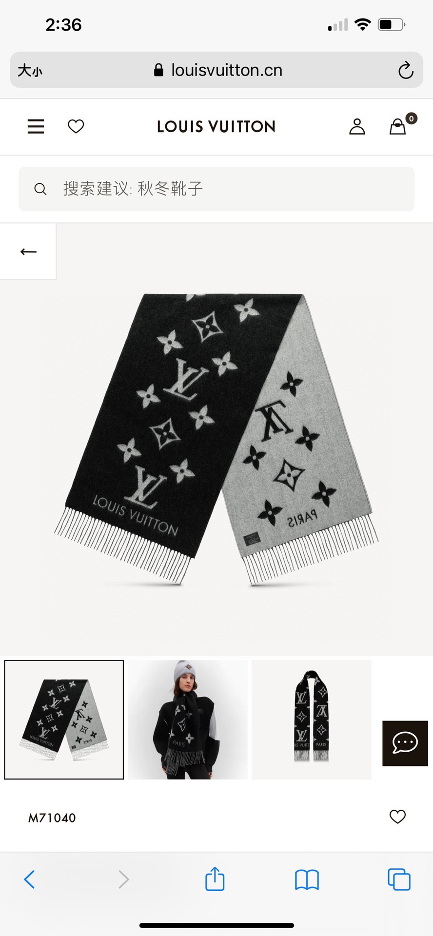 LV SCARF