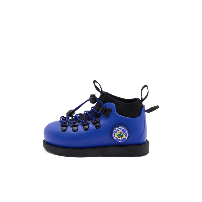 Native Shoes Fitzsimmons 3,0 Badge Collection водонепроницаемый европейский стиль ботинки низкий верх детские ботинки синий детский