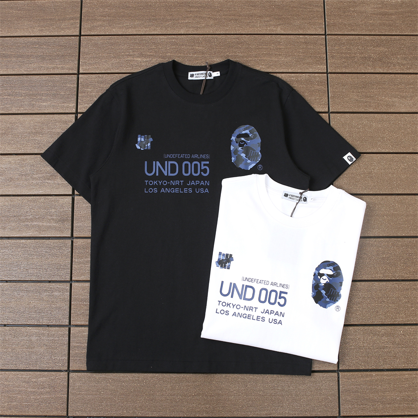 UNDEFEATED X BAPE T-SHIRT