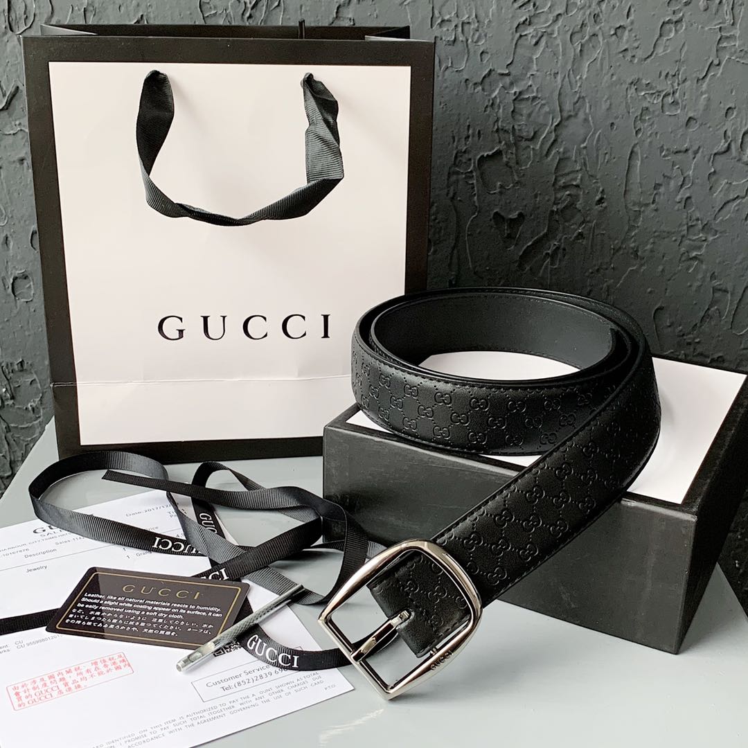 GUCCI LEATHER BELF
